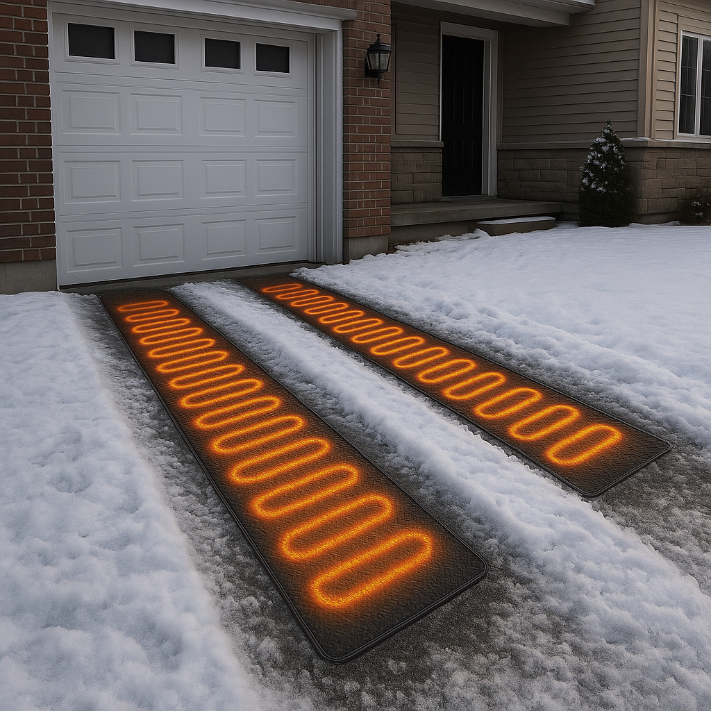 Snow Melting Driveway Carpet